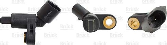 BRÜCK GERMANY 1J0927803 - ABS sensor, wheel speed car-mod.net