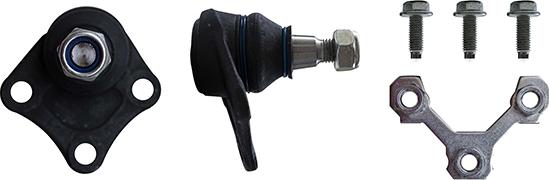 BRÜCK GERMANY 1J0407365C-EURO - Ball Joint, axle strut car-mod.net