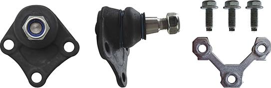 BRÜCK GERMANY 1J0407366C-EURO - Ball Joint, axle strut car-mod.net