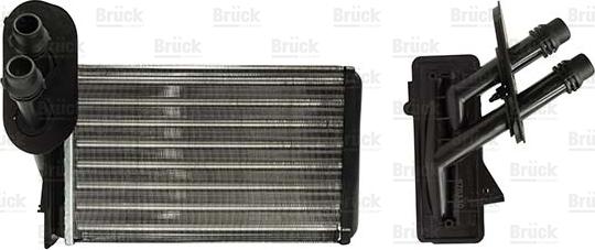 BRÜCK GERMANY 1J1819031A - Heat Exchanger, interior heating car-mod.net