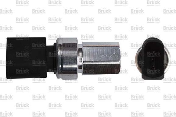 BRÜCK GERMANY 1K0959126D - Pressure Switch, air conditioning car-mod.net