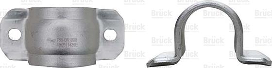 BRÜCK GERMANY 1K0511439E - Mounting Kit, stabiliser bar / rod car-mod.net