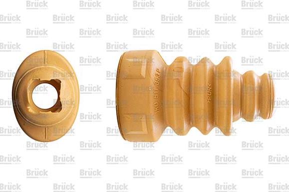 BRÜCK GERMANY 1K0511353P - Rubber Buffer, suspension car-mod.net