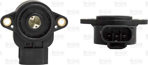 BRÜCK GERMANY 8945235020 - Sensor, accelerator pedal position car-mod.net