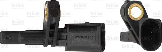 BRÜCK GERMANY 7H0927803 - ABS sensor, wheel speed car-mod.net