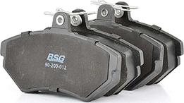 BSG BSG 90-200-012 - Brake Pad Set, disc brake car-mod.net