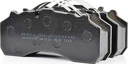 BSG BSG 60-200-016 - Brake Pad Set, disc brake car-mod.net