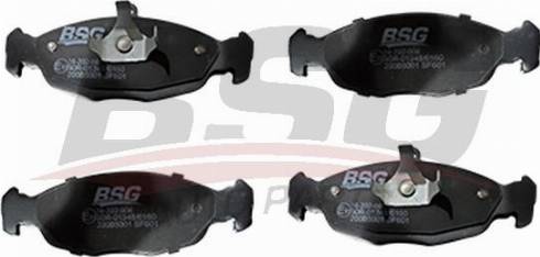 BSG BSG 16-202-008 - Brake Pad Set, disc brake car-mod.net
