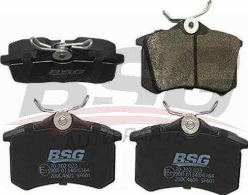 BSG BSG 70-202-023 - Brake Pad Set, disc brake car-mod.net