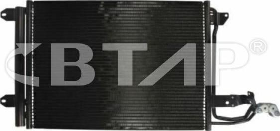BTAP BVC819-125 - Condenser, air conditioning car-mod.net