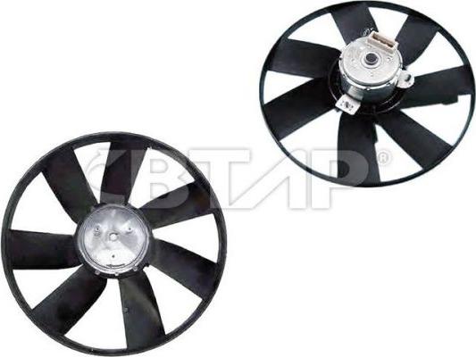 BTAP BVE911-015 - Fan, radiator car-mod.net