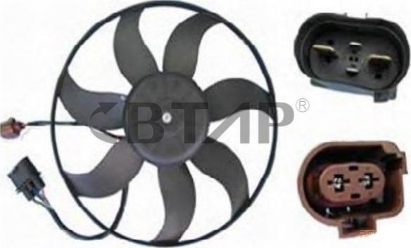 BTAP BVE911-011 - Fan, radiator car-mod.net