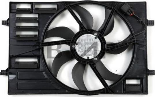 BTAP BVE911-012 - Fan, radiator car-mod.net