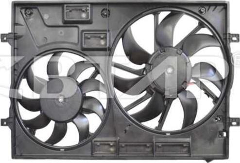 BTAP BVE911-084 - Fan, radiator car-mod.net