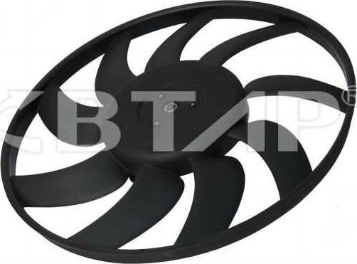 BTAP BVE911-035 - Fan, radiator car-mod.net