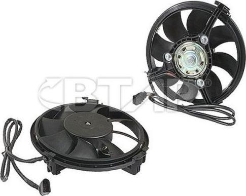 BTAP BVE911-025 - Fan, radiator car-mod.net