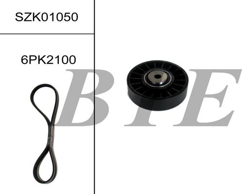 BTE SZK01050 - V-Ribbed Belt Set car-mod.net