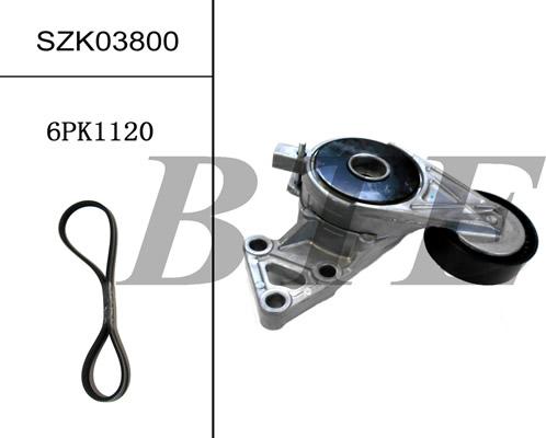 BTE SZK03800 - V-Ribbed Belt Set car-mod.net