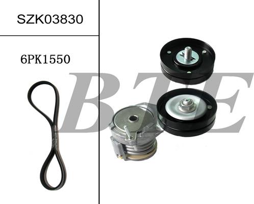 BTE SZK03830 - V-Ribbed Belt Set car-mod.net