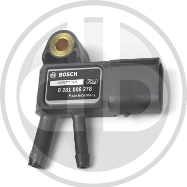 Buchli 0281006278 - Exhaust pressure Sensor car-mod.net