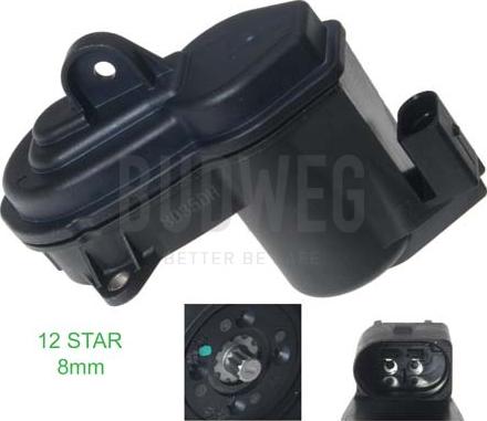 Budweg Caliper 208035 - Servomotor, Control Element, parking brake caliper car-mod.net
