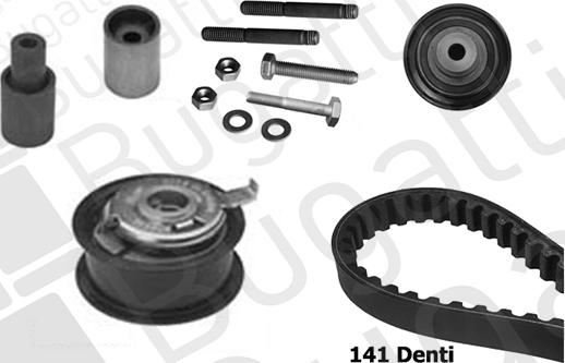BUGATTI BKCD0598 - Timing Belt Set car-mod.net