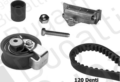 BUGATTI BKCD0583 - Timing Belt Set car-mod.net