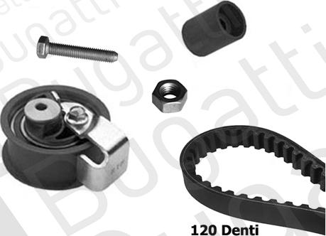 BUGATTI BKCD0582 - Timing Belt Set car-mod.net