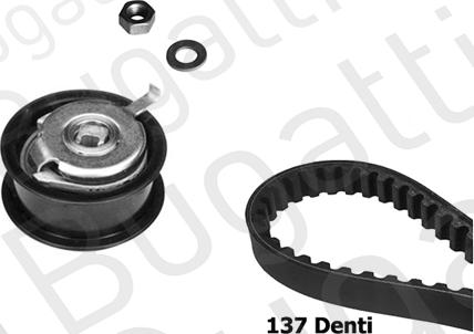 BUGATTI BKCD0641 - Timing Belt Set car-mod.net