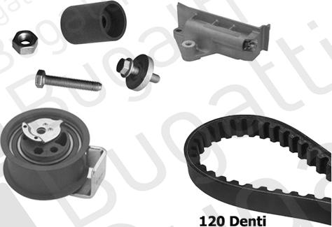 BUGATTI BKCD0618 - Timing Belt Set car-mod.net