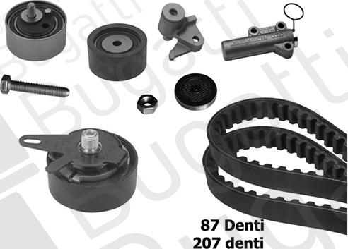 BUGATTI BKCD0634 - Timing Belt Set car-mod.net