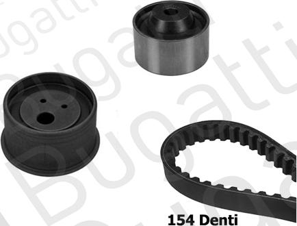 BUGATTI BKCD0675 - Timing Belt Set car-mod.net