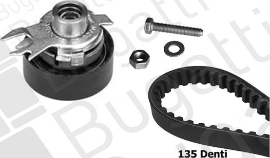 BUGATTI BKCD0048 - Timing Belt Set car-mod.net