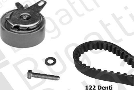 BUGATTI BKCD0054 - Timing Belt Set car-mod.net