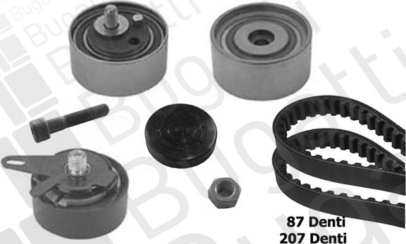 BUGATTI BKCD0055 - Timing Belt Set car-mod.net