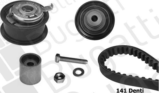 BUGATTI BKCD0050 - Timing Belt Set car-mod.net