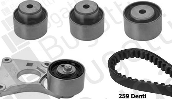 BUGATTI BKCD0035 - Timing Belt Set car-mod.net