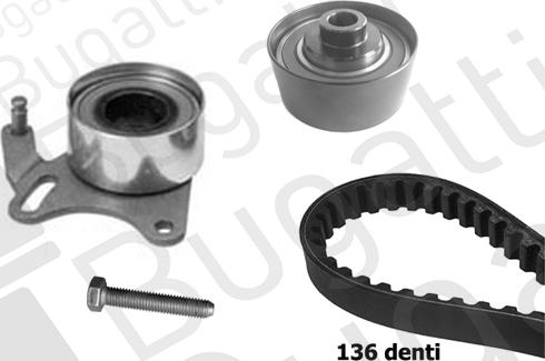 BUGATTI BKCD0024 - Timing Belt Set car-mod.net