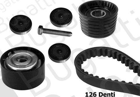 BUGATTI BKCD0143 - Timing Belt Set car-mod.net