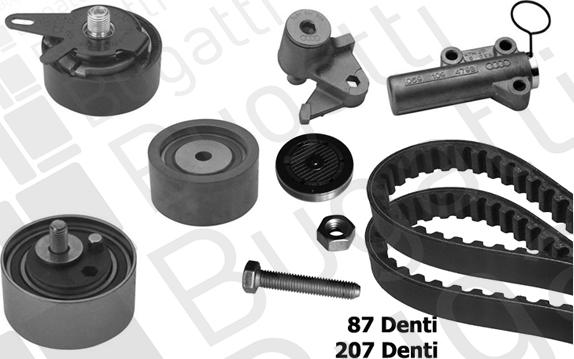 BUGATTI BKCD0157 - Timing Belt Set car-mod.net