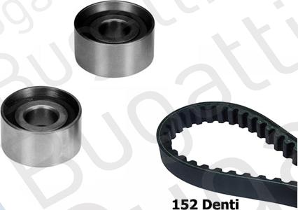 BUGATTI BKCD0804 - Timing Belt Set car-mod.net