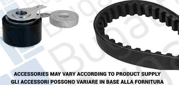 BUGATTI BKCD0812 - Timing Belt Set car-mod.net