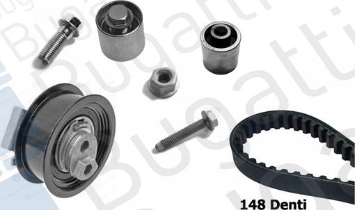 BUGATTI BKCD0337 - Timing Belt Set car-mod.net