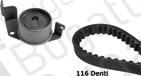 BUGATTI BKCD0254 - Timing Belt Set car-mod.net