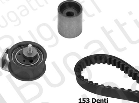BUGATTI BKCD0275 - Timing Belt Set car-mod.net
