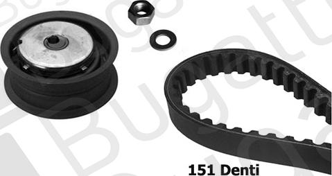 BUGATTI BKCD0278 - Timing Belt Set car-mod.net
