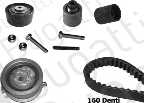 BUGATTI BKCD0791 - Timing Belt Set car-mod.net