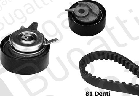 BUGATTI BKCD0750 - Timing Belt Set car-mod.net