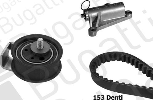 BUGATTI BKCD0725 - Timing Belt Set car-mod.net
