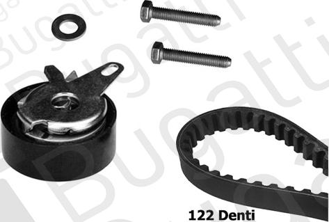 BUGATTI BKCD0720 - Timing Belt Set car-mod.net